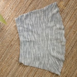 Plus size tweed skirt